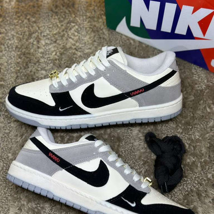 Tenis Dunk Ivory Gray And Black