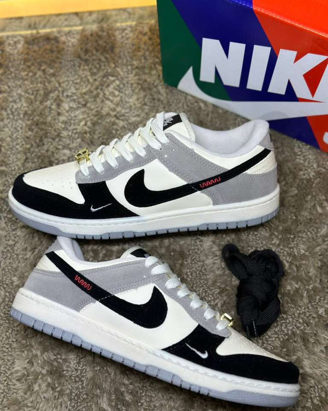 Tenis Dunk Ivory Gray And Black