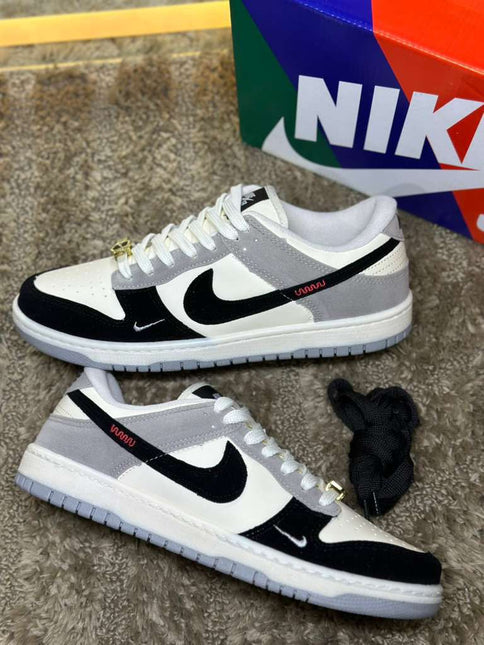 Tenis Dunk Ivory Gray And Black