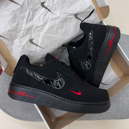 Tenis Air Force 1 Red Linha Premium