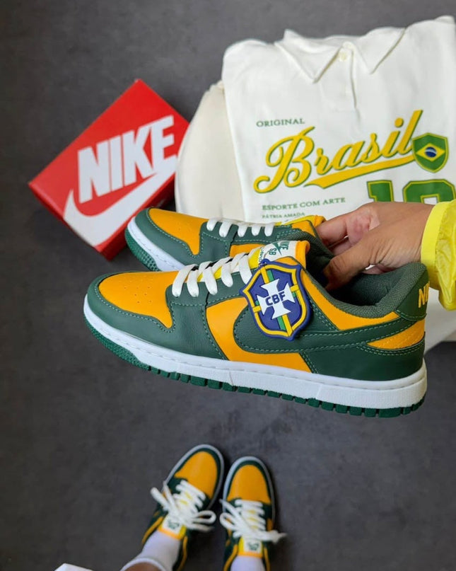 Tenis Dunk Selecao Brasileira Linha Premium