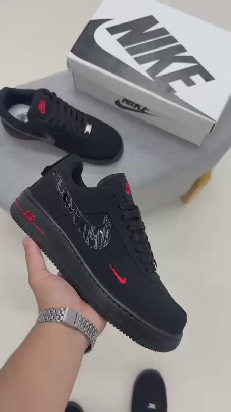 Tenis Air Force 1 Red Linha Premium